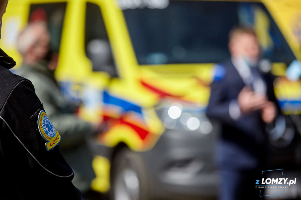 Nowy ambulans trafił do Stacji Pogotowia Ratunkowego w Łomży [FOTO]