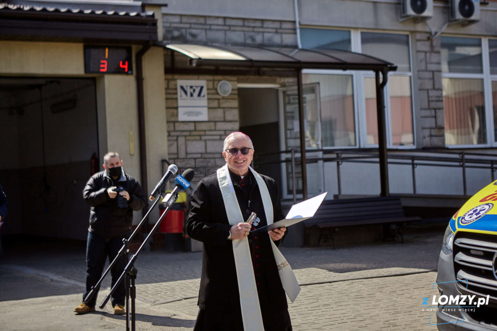 Nowy ambulans trafił do Stacji Pogotowia Ratunkowego w Łomży [FOTO]
