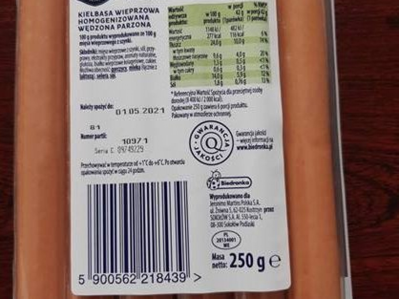 GIS opublikował kolejne ostrzeżenie dotyczące żywności