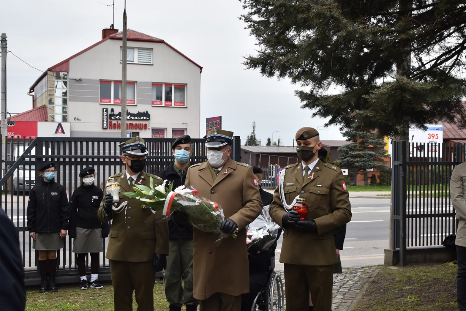 Dzień Flagi Rzeczypospolitej Polskiej w Łomży [FOTO]