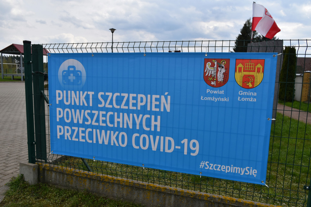 Punkt Szczepień Powszechnych Powiatu Łomżyńskiego i Gminy Łomża [FOTO]