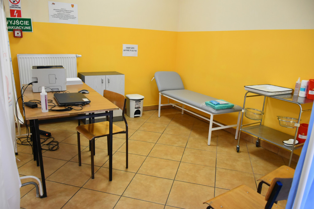 Punkt Szczepień Powszechnych Powiatu Łomżyńskiego i Gminy Łomża [FOTO]