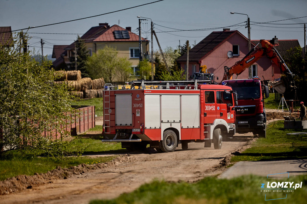 Ewakuacja i podjęcie niewybuchu w Nowogrodzie [VIDEO i FOTO]