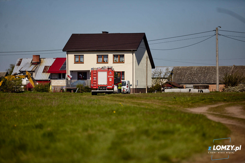 Ewakuacja i podjęcie niewybuchu w Nowogrodzie [VIDEO i FOTO]