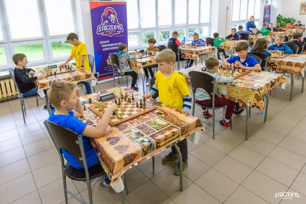 Najmłodsi Łomżyniacy na Mistrzostwach Województwa Podlaskiego do lat 8 w szachach szybkich