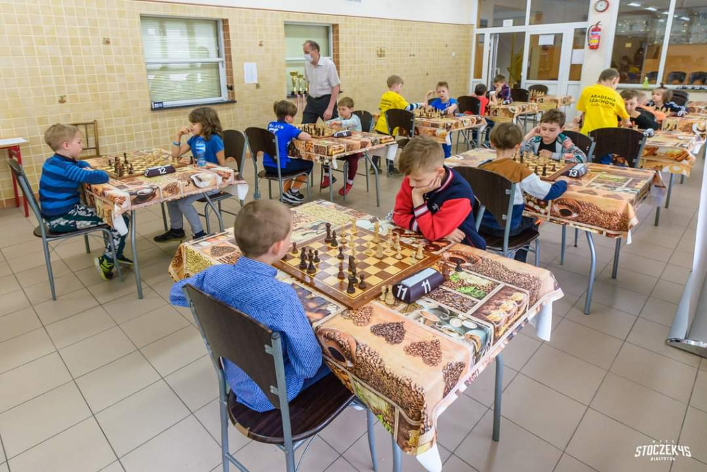 Najmłodsi Łomżyniacy na Mistrzostwach Województwa Podlaskiego do lat 8 w szachach szybkich