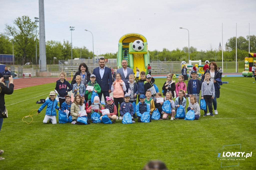 Dzień Dziecka na stadionie w Łomży - szkoły podstawoe