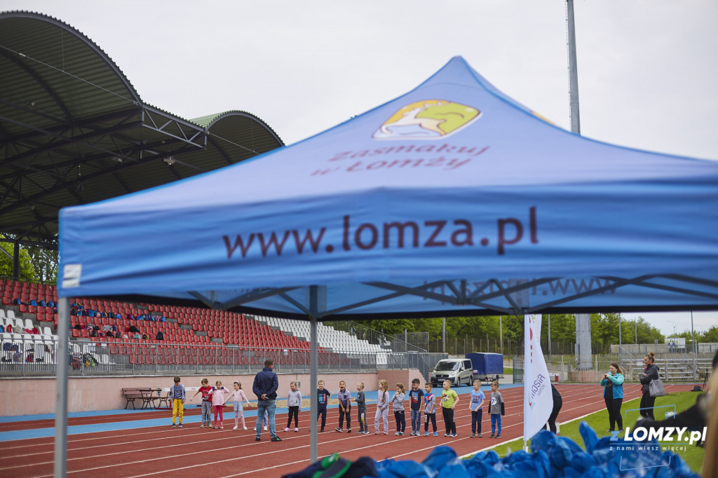 Dzień Dziecka na stadionie w Łomży - szkoły podstawoe