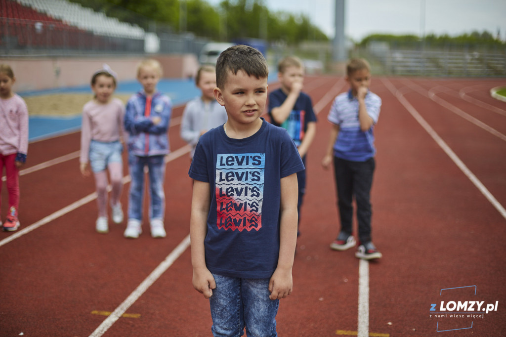 Dzień Dziecka na stadionie w Łomży - szkoły podstawoe