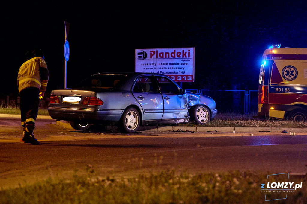 Wypadek na rondzie Jana Tabortowskiego ps. 