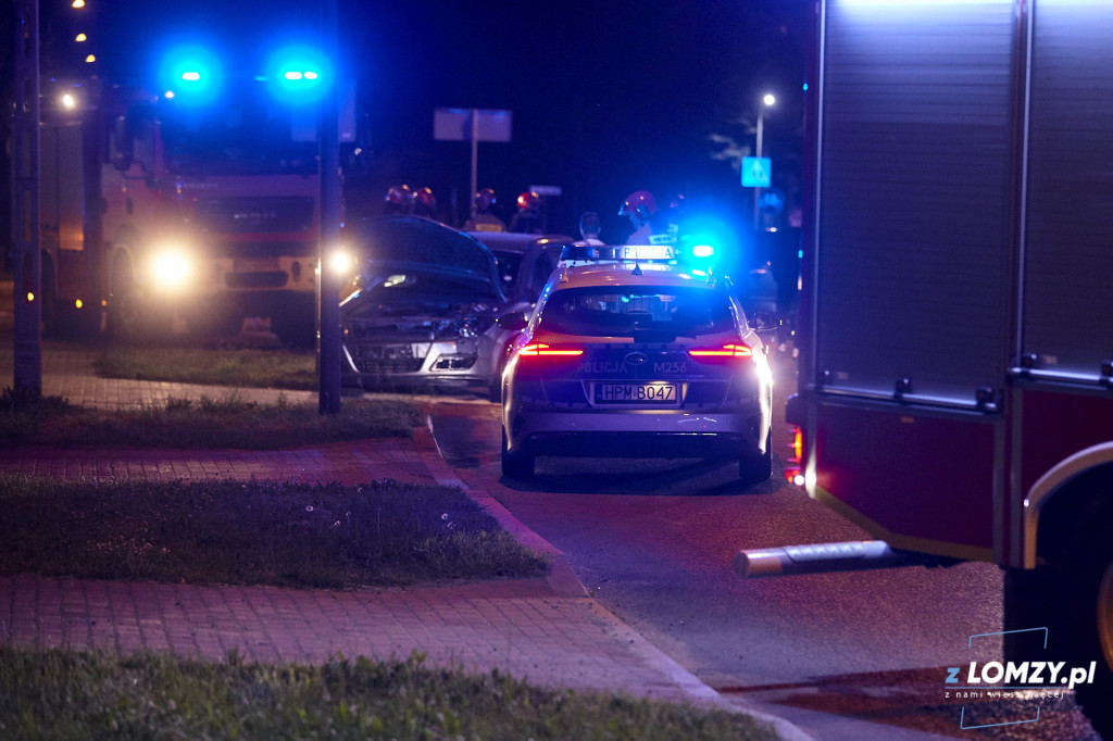 Wypadek na rondzie Jana Tabortowskiego ps. 
