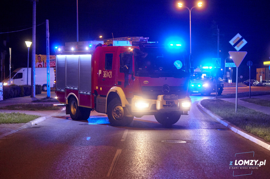 Wypadek na rondzie Jana Tabortowskiego ps. 