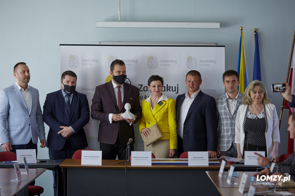 Zagraniczne delegacje przyjechały do Łomży [FOTO]