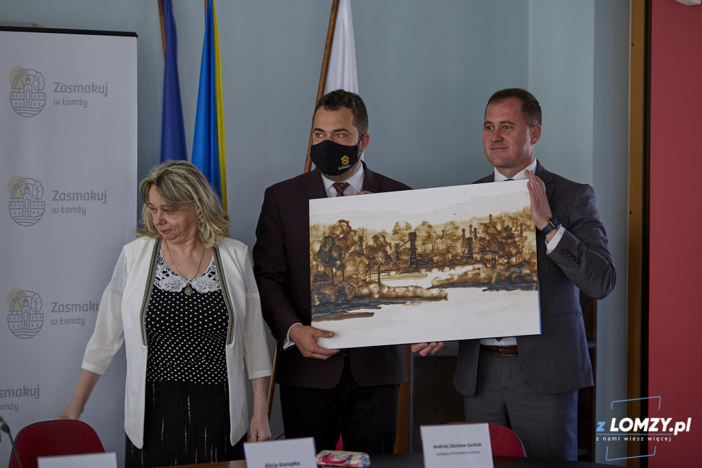 Zagraniczne delegacje przyjechały do Łomży [FOTO]