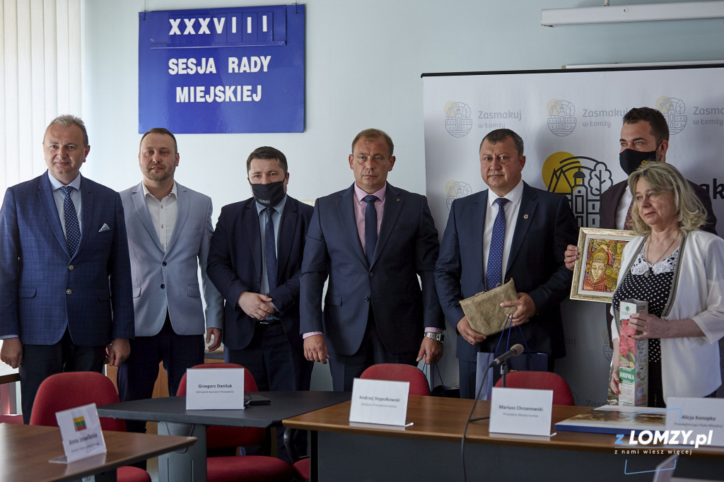 Zagraniczne delegacje przyjechały do Łomży [FOTO]