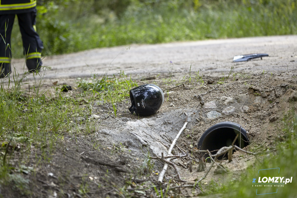 Motocyklista w szpitalu po zderzeniu z osobówką [FOTO]