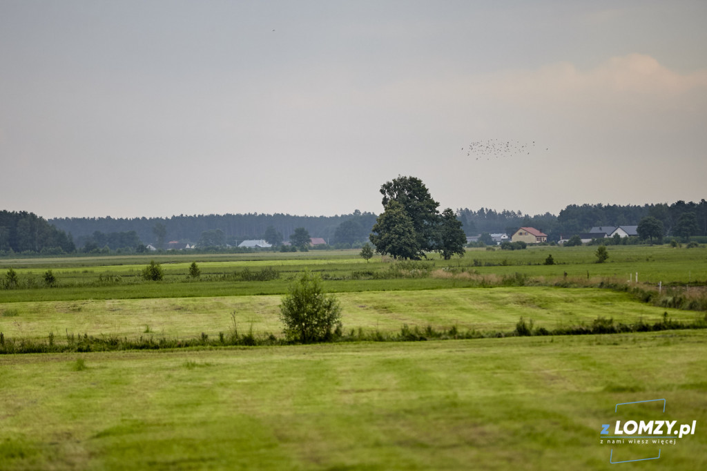 Silny wiatr zerwał część dachu w domu jednorodzinnym [FOTO]