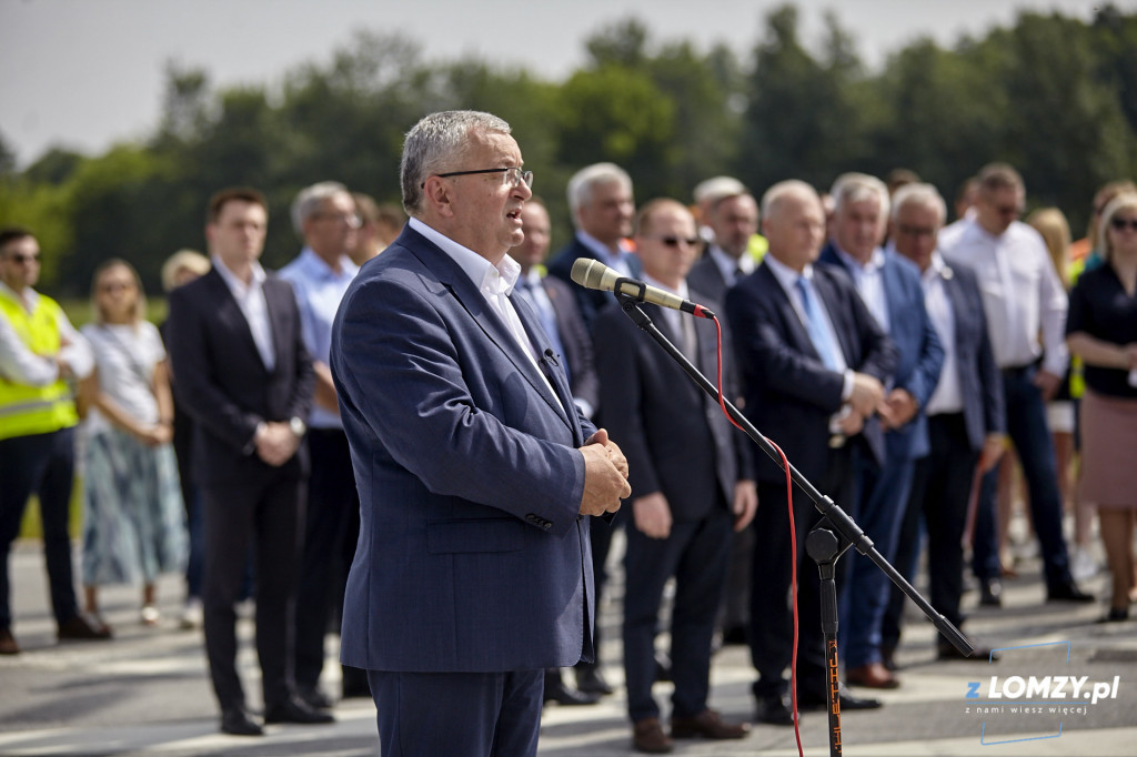 Przejazd nowym odcinkiem Via Baltica Śniadowo - Łomża Południe