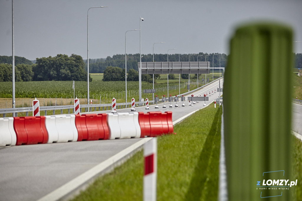 Przejazd nowym odcinkiem Via Baltica Śniadowo - Łomża Południe