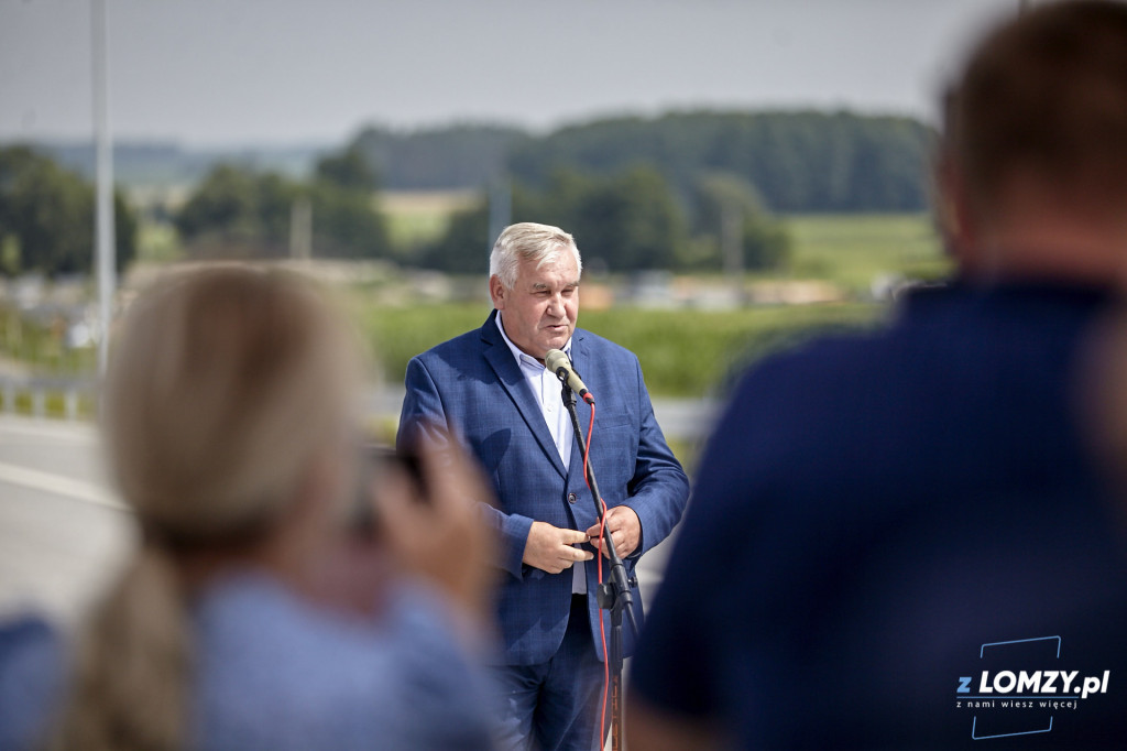 Przejazd nowym odcinkiem Via Baltica Śniadowo - Łomża Południe