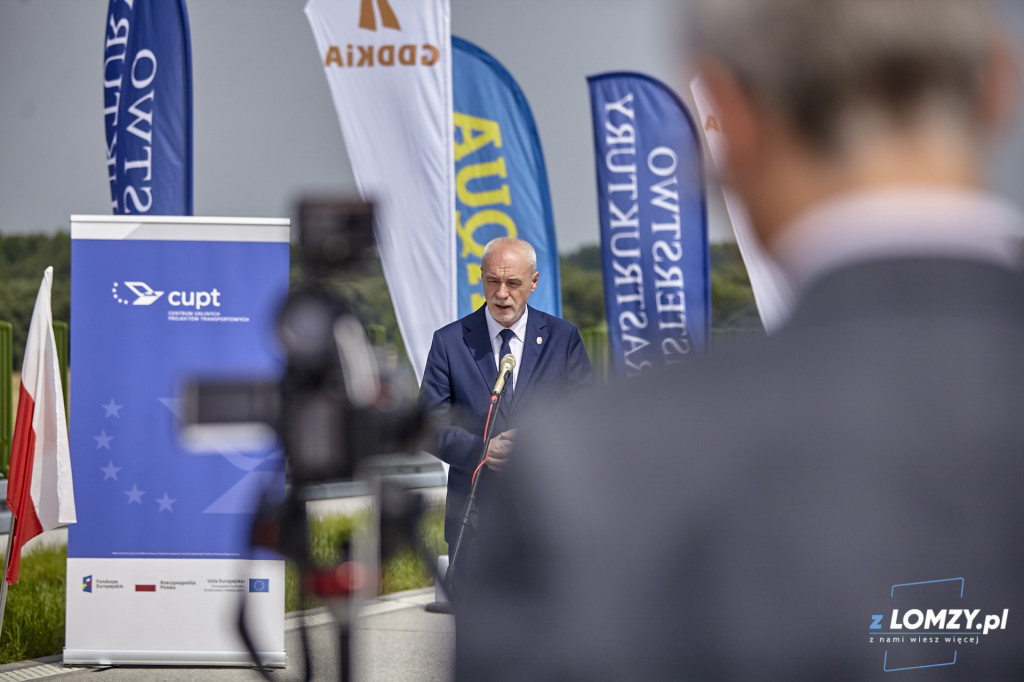 Przejazd nowym odcinkiem Via Baltica Śniadowo - Łomża Południe