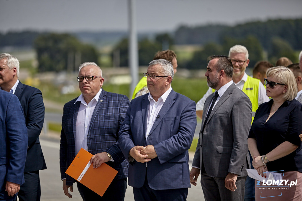 Przejazd nowym odcinkiem Via Baltica Śniadowo - Łomża Południe