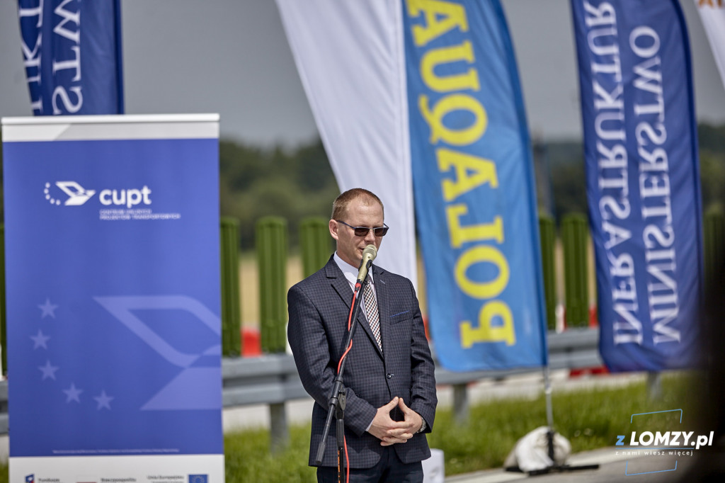 Przejazd nowym odcinkiem Via Baltica Śniadowo - Łomża Południe