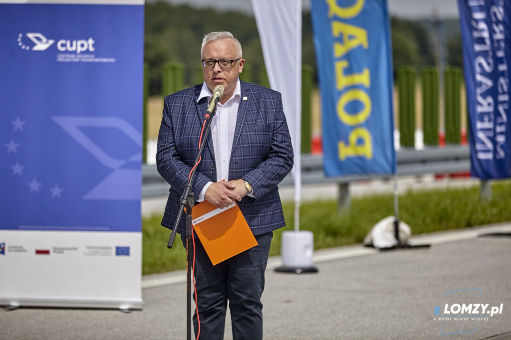 Przejazd nowym odcinkiem Via Baltica Śniadowo - Łomża Południe