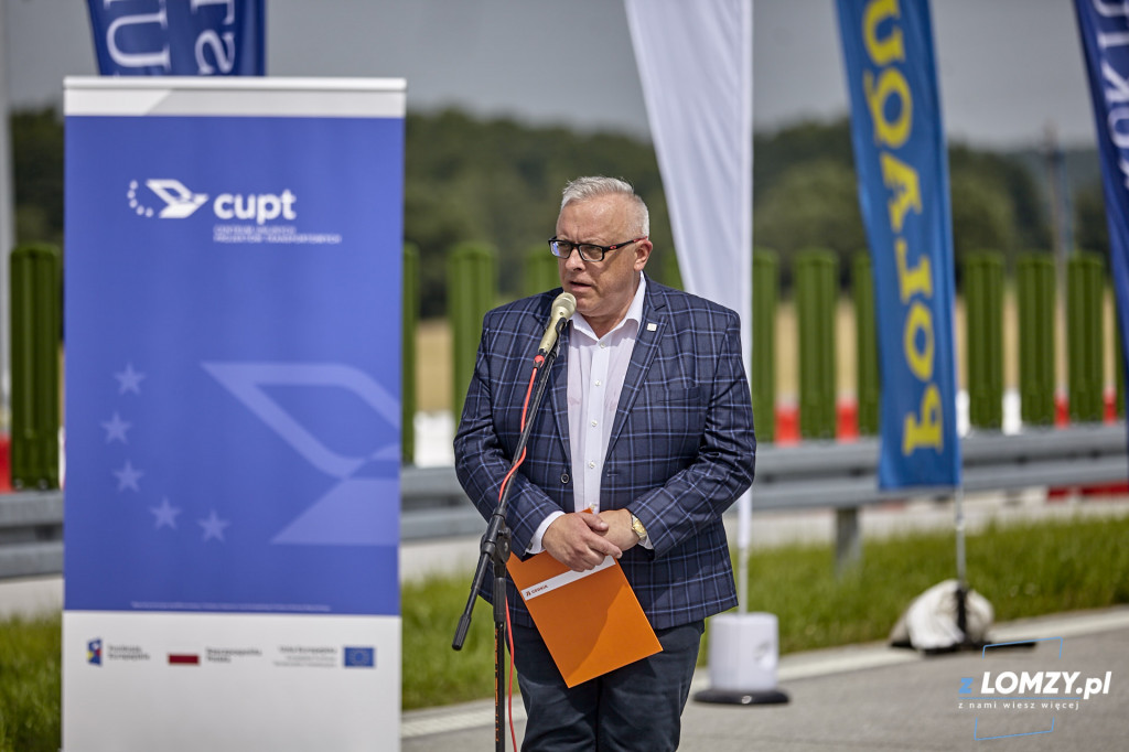 Przejazd nowym odcinkiem Via Baltica Śniadowo - Łomża Południe