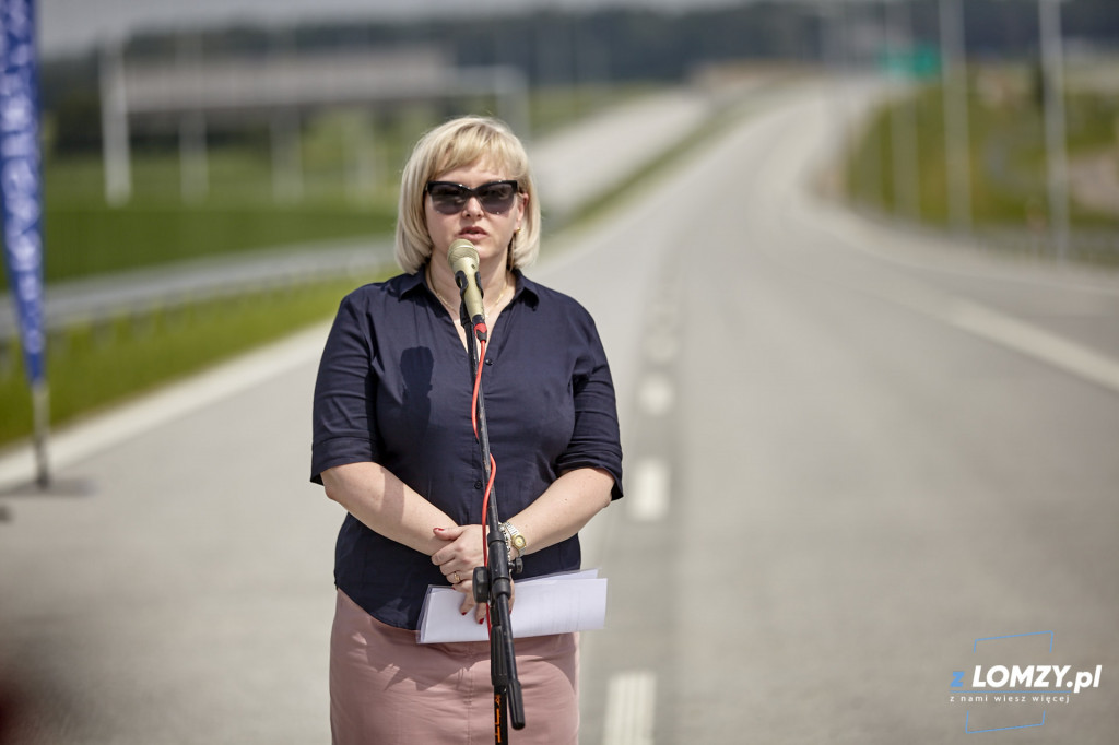 Przejazd nowym odcinkiem Via Baltica Śniadowo - Łomża Południe