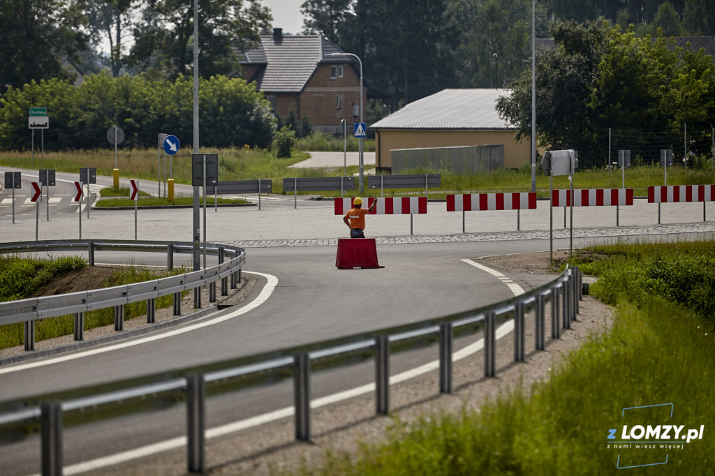 Przejazd nowym odcinkiem Via Baltica Śniadowo - Łomża Południe