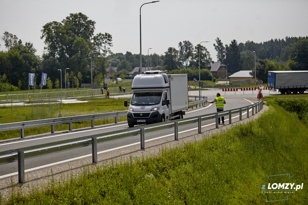 Przejazd nowym odcinkiem Via Baltica Śniadowo - Łomża Południe