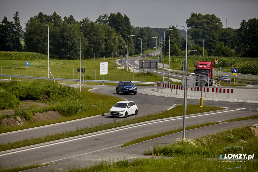 Przejazd nowym odcinkiem Via Baltica Śniadowo - Łomża Południe