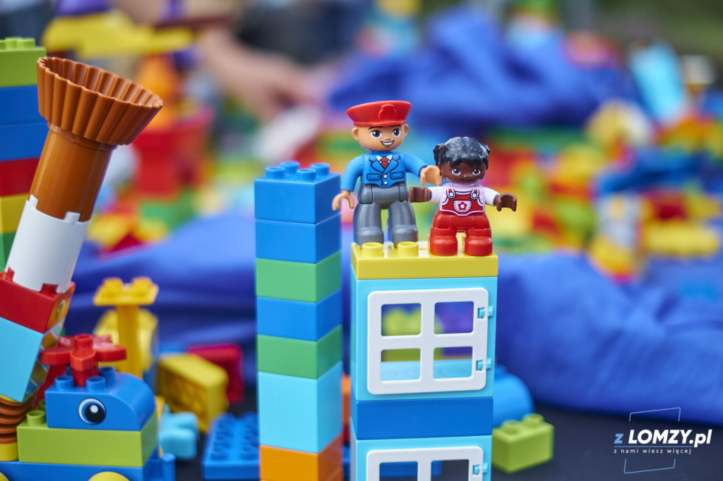 Dzień z klockami Lego i wystawa w Parku JP II [FOTO]