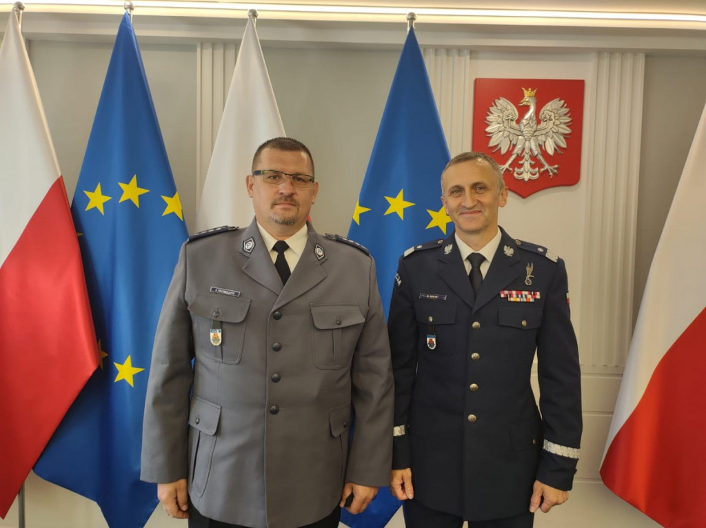 Łomżyński funkcjonariusz z nagrodą 