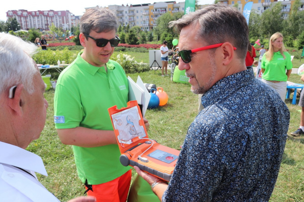 Defibrylator dla Łomży [FOTO]