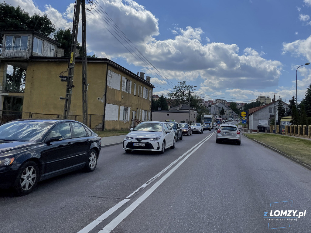 Horror na Zjeździe! Ogromne korki przez ciężarówkę! [FOTO]