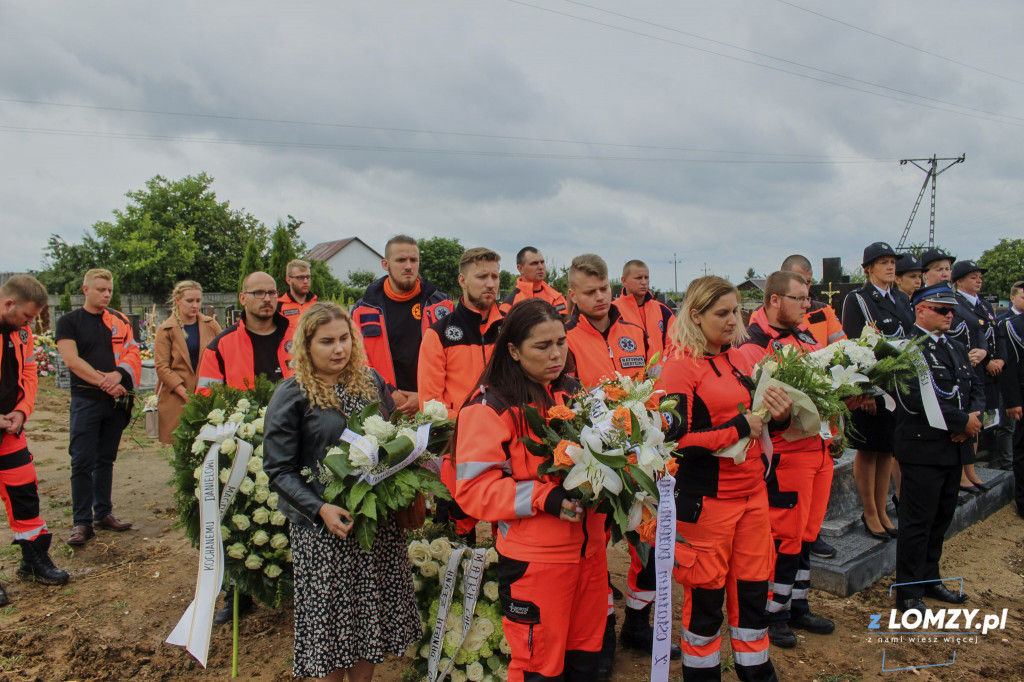 Ostatnia droga i pożegnanie Daniela Kuleszy - miał 26 lat [FOTO]