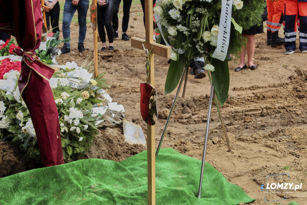 Ostatnia droga i pożegnanie Daniela Kuleszy - miał 26 lat [FOTO]