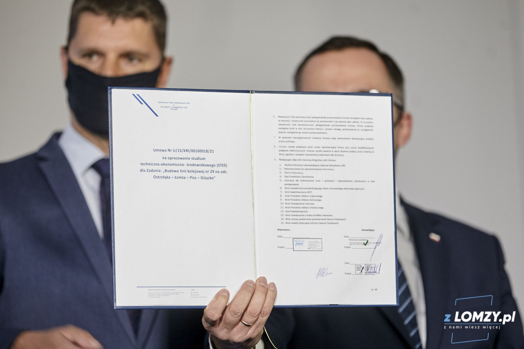 CPK rozpoczyna projekt kolejowy w Łomży!