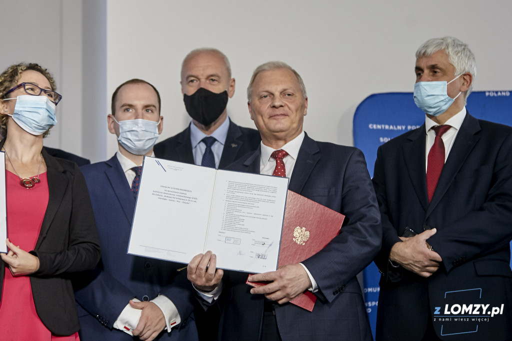 CPK rozpoczyna projekt kolejowy w Łomży!