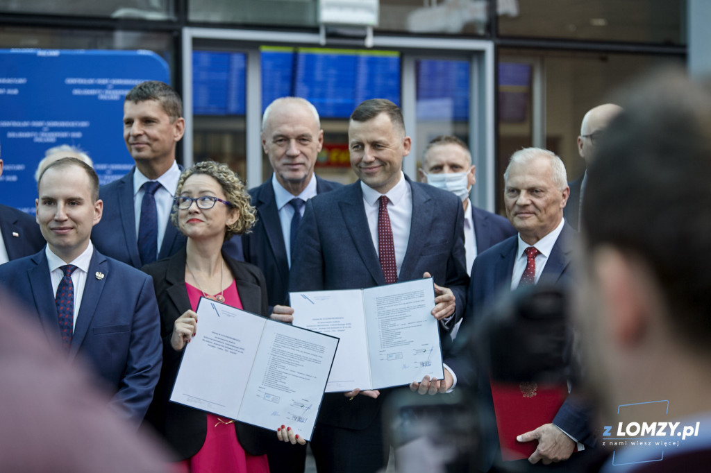 CPK rozpoczyna projekt kolejowy w Łomży!