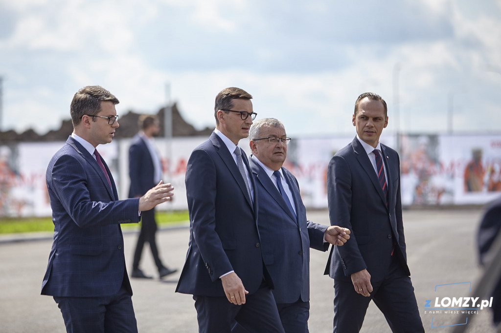 Via Baltica: Odcinek Kolno - Stawiski otworzył Premier Mateusz Morawiecki [VIDEO i FOTO]