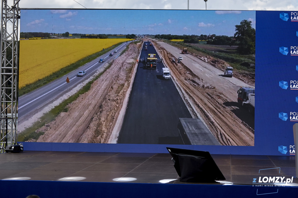 Via Baltica: Odcinek Kolno - Stawiski otworzył Premier Mateusz Morawiecki [VIDEO i FOTO]