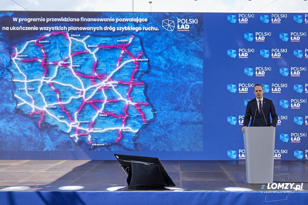 Via Baltica: Odcinek Kolno - Stawiski otworzył Premier Mateusz Morawiecki [VIDEO i FOTO]