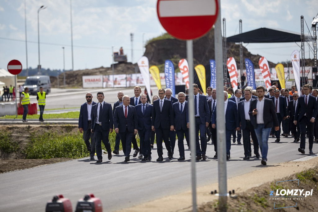 Via Baltica: Odcinek Kolno - Stawiski otworzył Premier Mateusz Morawiecki [VIDEO i FOTO]