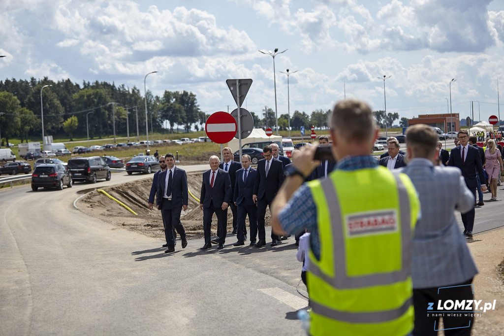 Via Baltica: Odcinek Kolno - Stawiski otworzył Premier Mateusz Morawiecki [VIDEO i FOTO]