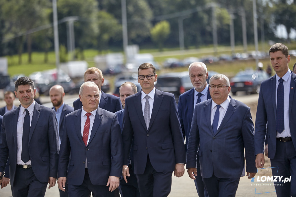 Via Baltica: Odcinek Kolno - Stawiski otworzył Premier Mateusz Morawiecki [VIDEO i FOTO]