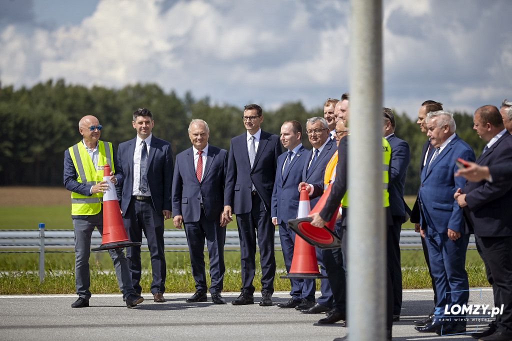 Via Baltica: Odcinek Kolno - Stawiski otworzył Premier Mateusz Morawiecki [VIDEO i FOTO]