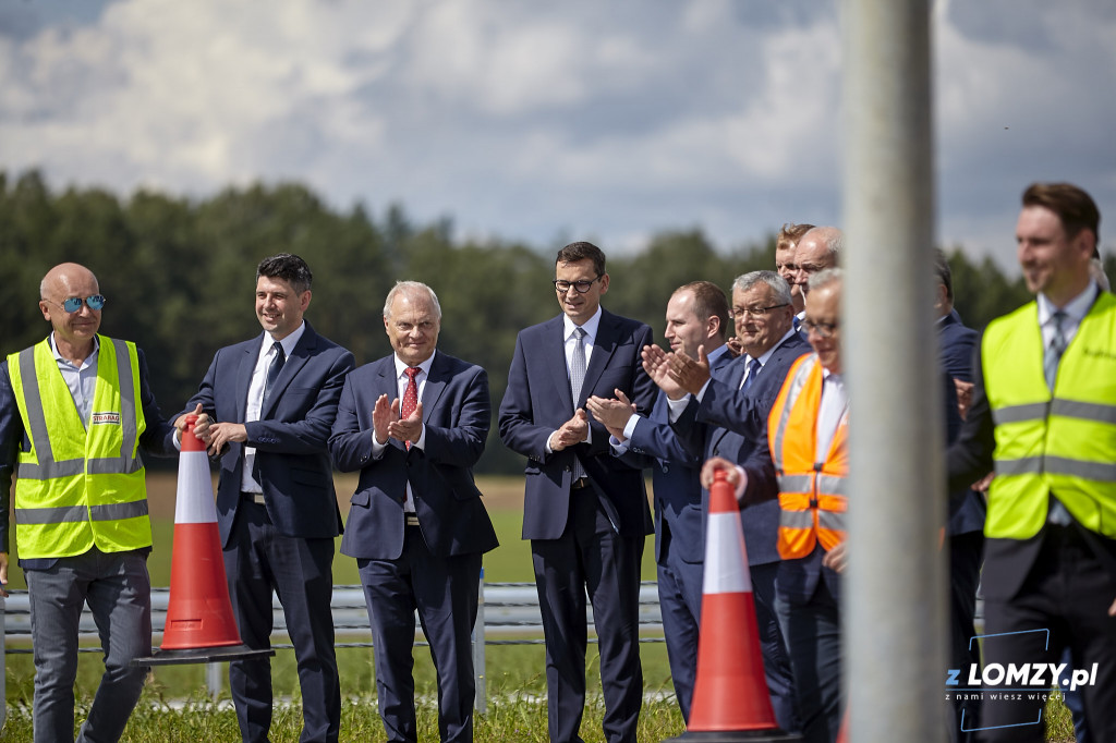 Via Baltica: Odcinek Kolno - Stawiski otworzył Premier Mateusz Morawiecki [VIDEO i FOTO]